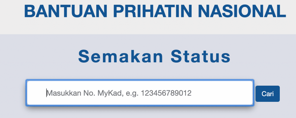 Bph semakan status