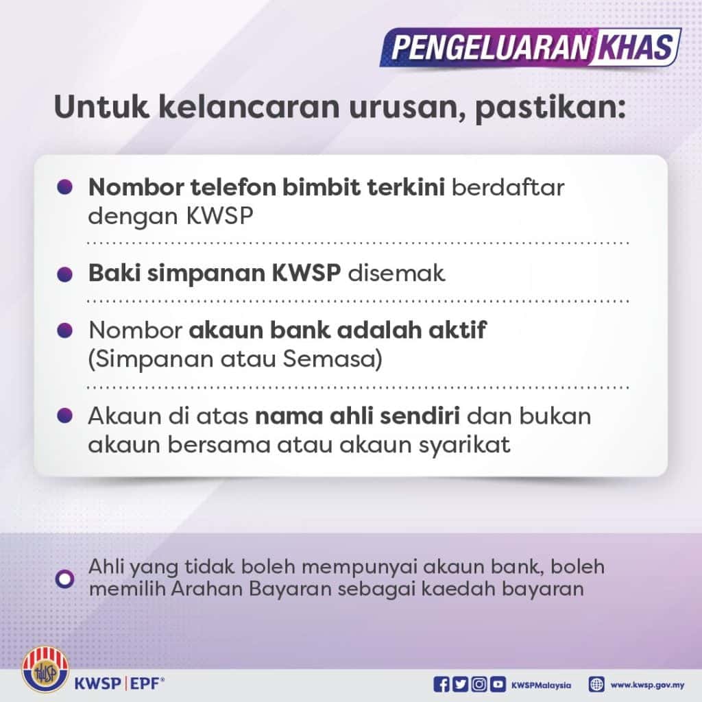 Kwsp off one 2022 10k pengeluaran Semakan Status
