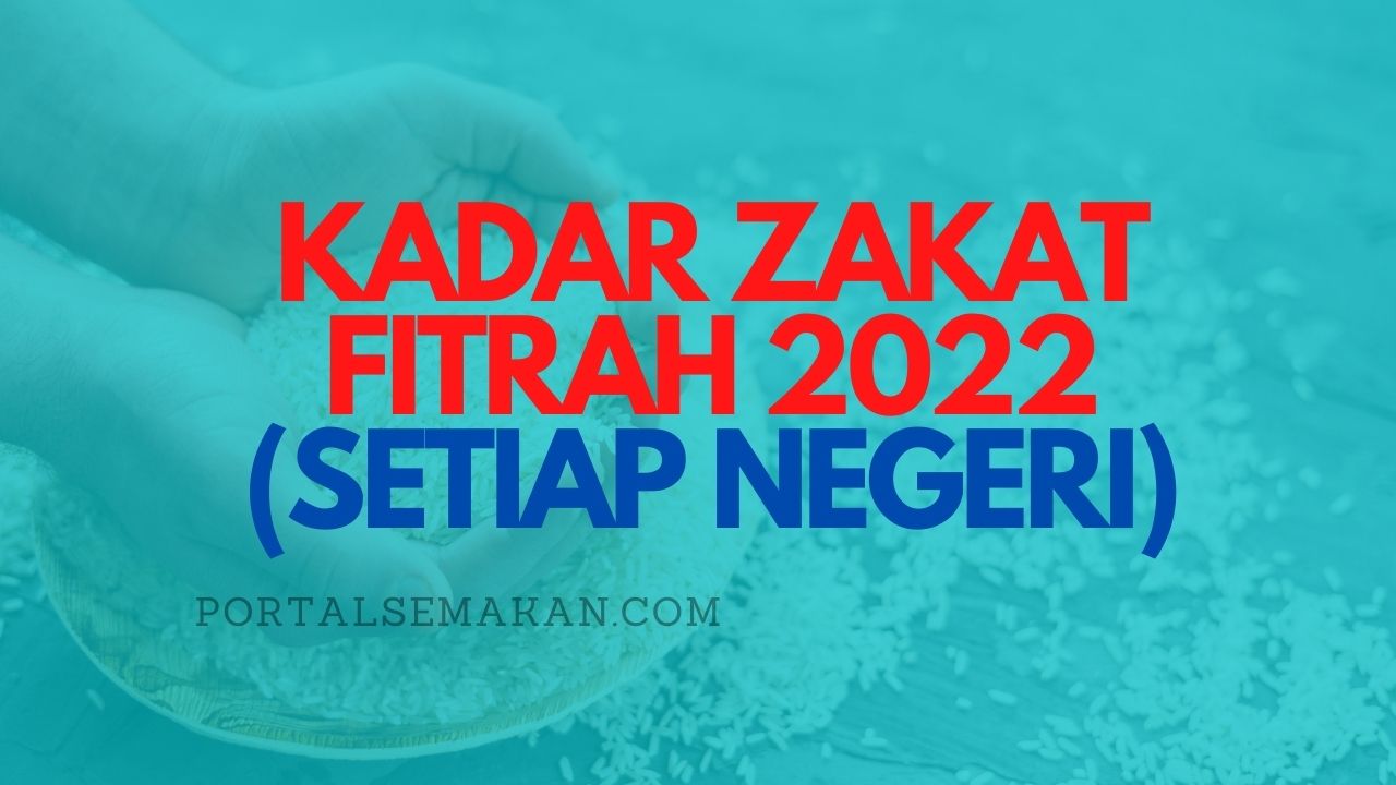 Fitrah 2022 zakat selangor ZAKAT FITRAH