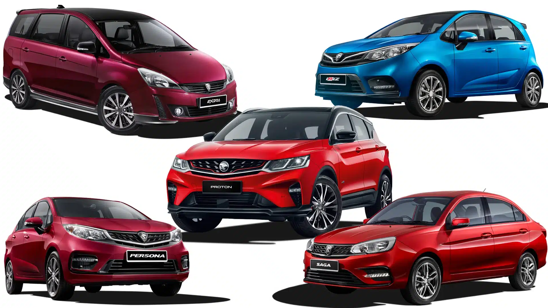 Senarai Model Kereta Proton