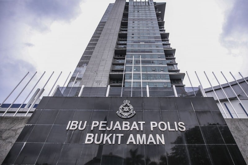 Senarai Pegawai Polis Bukit Aman