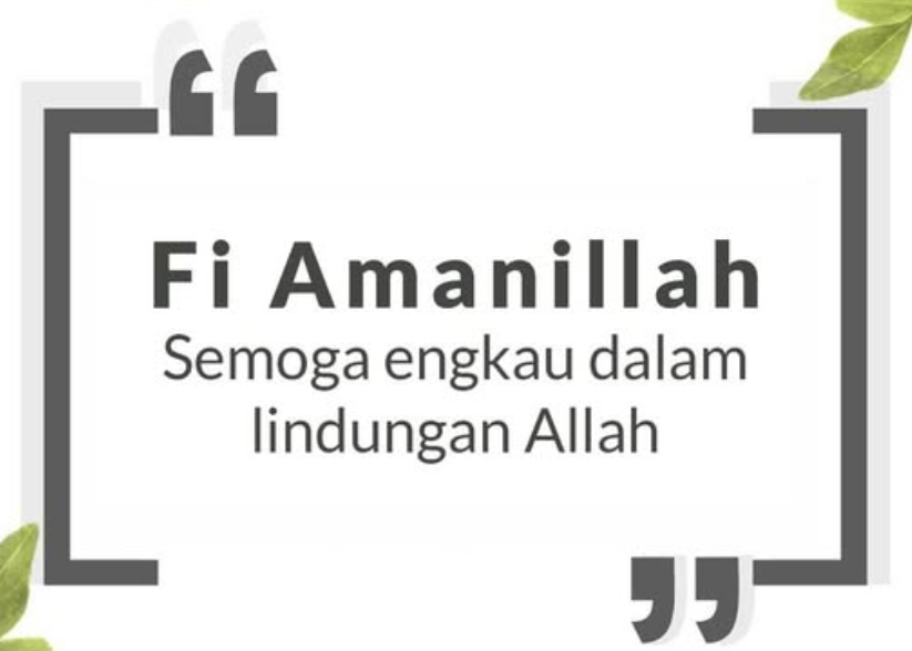 Maksud "Fi Amanillah