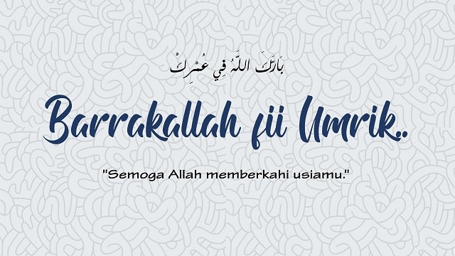 maksud barakallah fii umrik